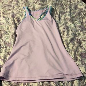 EUC Lilly Pulitzer luxletic workout top size M